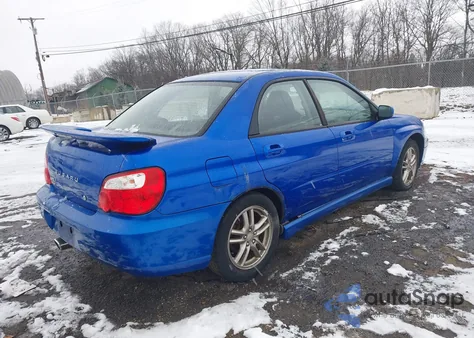 2005 Subaru Impreza Wrx from USA, damaged, VIN JF1GD29615G509296